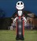 18' Gemmy Airblown Inflatable Halloween COLOSSAL Nightmare Before Christmas Jack Skellington Pumpkin King Yard Decoration 554828
